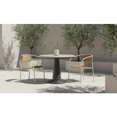 Esme Cream Outdoor Cafe Table