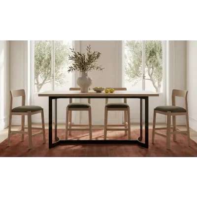 Bent Oak Counter Table