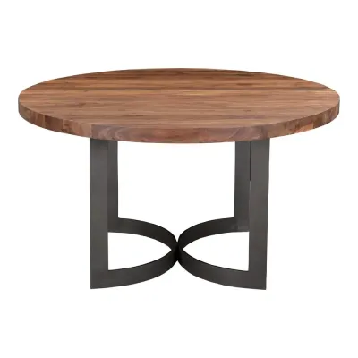 Bent Round Dining Table 54 in