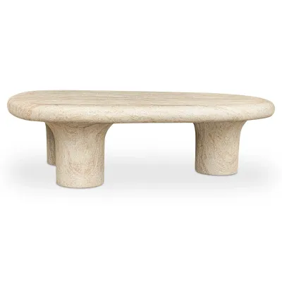 Warby Beige Outdoor Coffee Table
