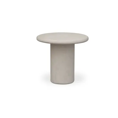 Frida Cream Outdoor Side Table