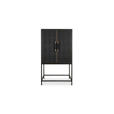 Mako Black Bar Cabinet