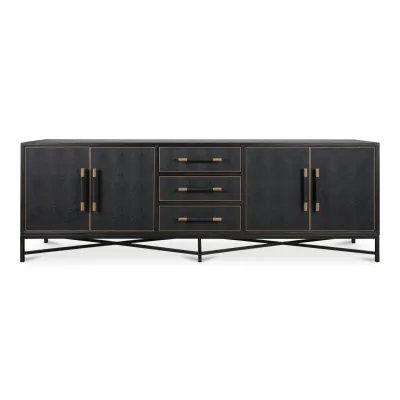 Mako Black Sideboard Large