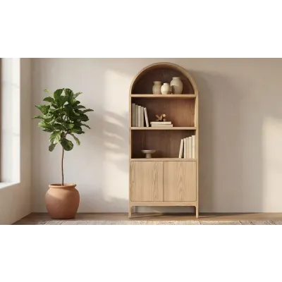 Wilde Natural Display Cabinet