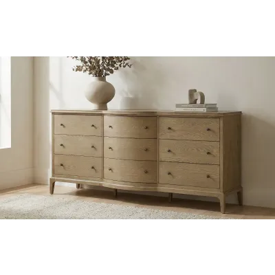 Sadie Brown 9 Drawer Dresser