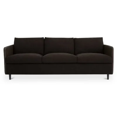 Teller Warm Black Sofa