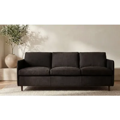 Teller Warm Black Sofa