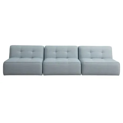 Sunseeker Light Blue 3 Piece Outdoor Sofa