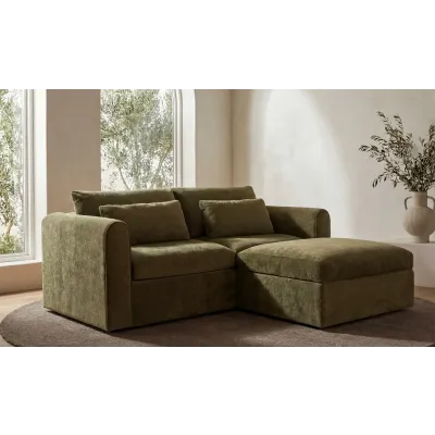 Swift Dark Green Nook Modular Sectional
