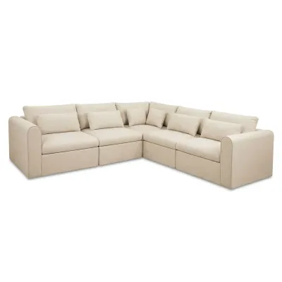 Swift Light Beige Classic L Modular Sectional