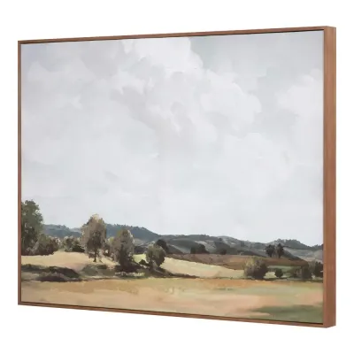 Vast Country Framed Painting