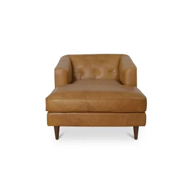 Dunmore Tan Chaise