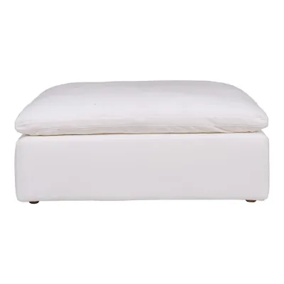 Clay Ottoman Cream White