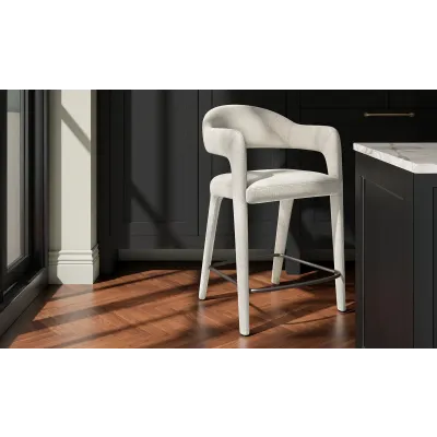 Martens Beige Bar Stool