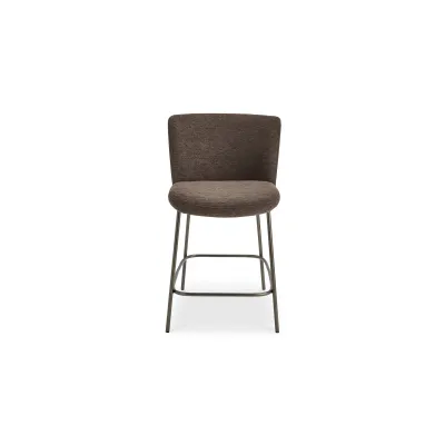 Early Dark Brown Counter Stool