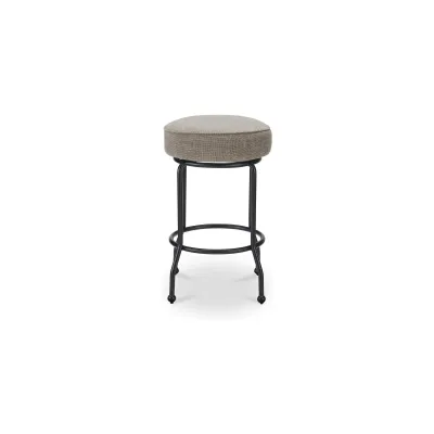 Kelsey Light Brown Swivel Counter Stool