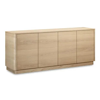 Round Off Sideboard Natural Oak