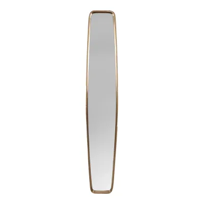 Fitzroy Rectangular Mirror Antique Brass