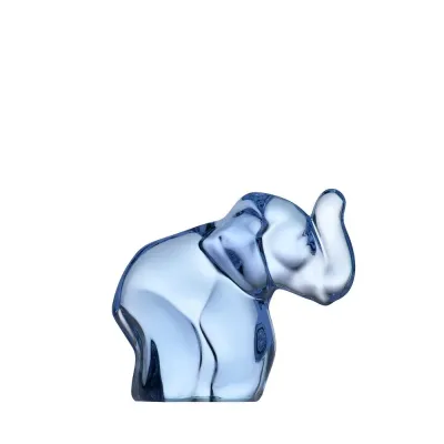 Elephant 9 cm Aquamarine