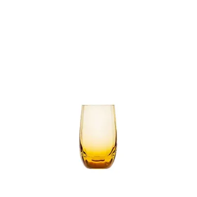Optic Tumbler Shot Topaz Lead-Free Crystal, Optic 80 ml