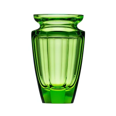 Eternity Underlaid Vase Beryl Green, Cut 20 Cm