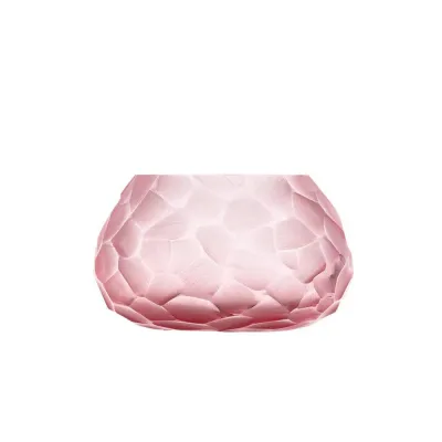 Lucy Candleholder Rosalin Lead-Free Crystal, Cut Pebbles 5,7 cm