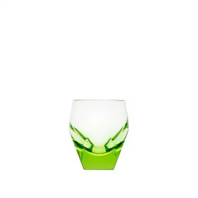 Bar Ocean Green Lead-Free Crystal, Cut Tumbler Glass For Distillate 45 ml
