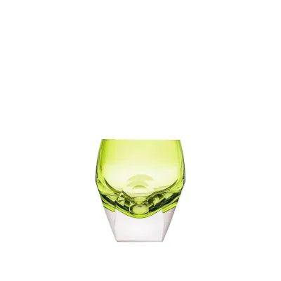 Bar Underlaid Tumbler Glass For Distillate Reseda Lead-Free Crystal, Cut 45 ml