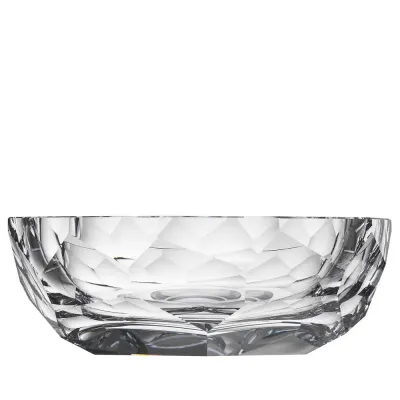 Cubism Bowl Clear Lead-Free Crystal, Cut 29 cm