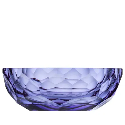 Cubism Bowl Alexandrite Lead-Free Crystal, Cut 29 cm