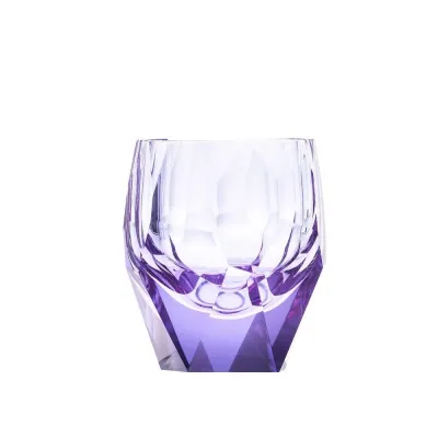 Cubism Tumbler Alexandrite Lead-Free Crystal, Cut 220 Ml