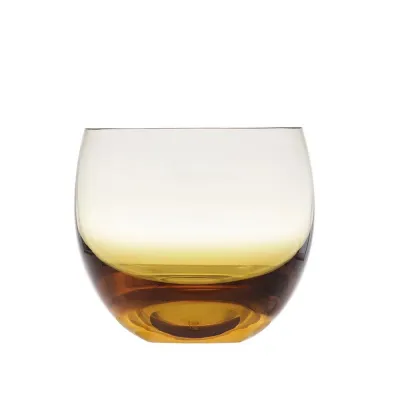 Culbuto Topaz Lead-Free Crystal, Plain Tumbler
