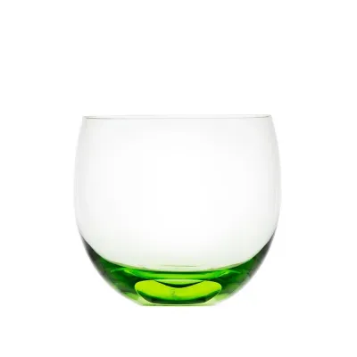 Culbuto Ocean Green Lead-Free Crystal, Plain Tumbler 340 ml