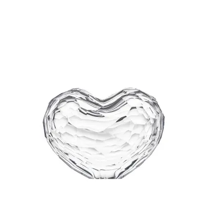 Heart Object Clear Lead-Free Crystal, Cut 20.5 Cm
