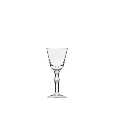 Mozart Clear Lead-Free Crystal, Cut Pearls Goblet Liqueur 50 ml