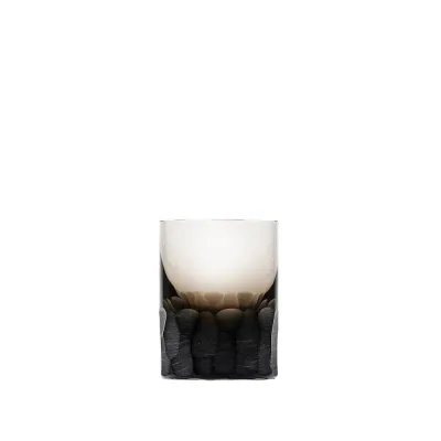 Whisky Set Smoke Lead-Free Crystal, Cut Pebbles Tumbler For Distillate 60 ml