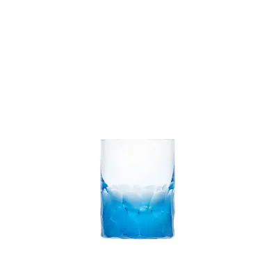 Whisky Set Tumbler For Distillate Aquamarine, Cut Pebbles 60 Ml