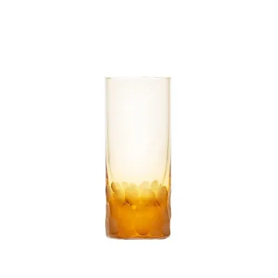 Whisky Set Topaz Lead-Free Crystal, Cut Pebbles Tumbler For Spirits 75 ml