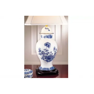 Imperial Blue Ginger Jar Lamp 31"