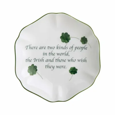 There Are Two Kinds Of People..lrish. Ring Tray 5.25"