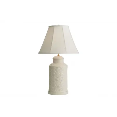 Creamware Wall Of China Lamp 31"x8.5"