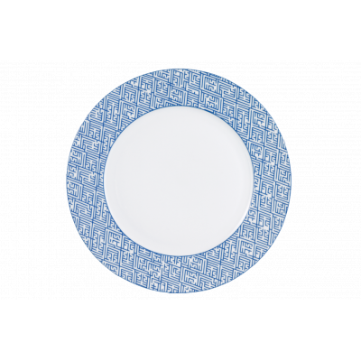 Labrinth Blue Service Plate 12"