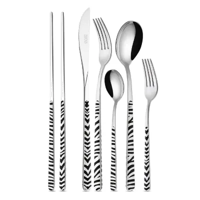 Animal Zebra Flatware