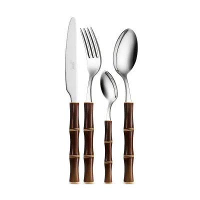 Bamboo Brown Flatware