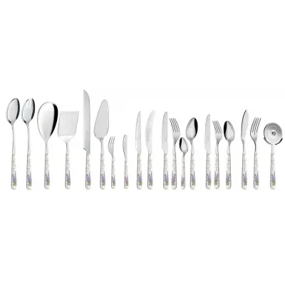 Lavender Vintage Set 4 Cheese Knives