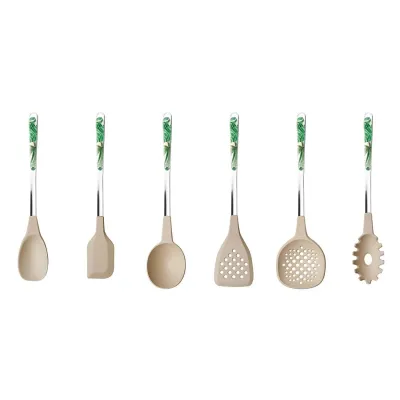 Jungle Leaf Set 4 Cheese Knives
