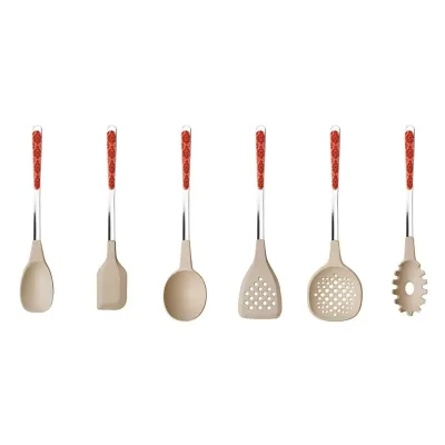 Damask Red Flatware