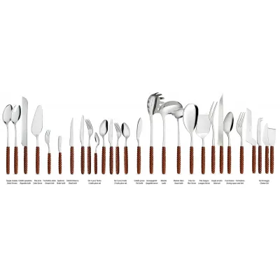 Intreccio Black Flatware