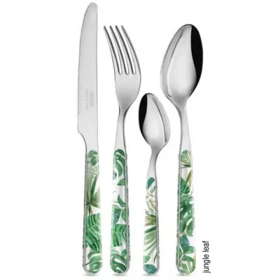 Jungle Leaf Set 4 Cheese Knives
