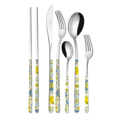 Majolica Amalfitana Asian 2 Pairs Chopsticks In Gift Box